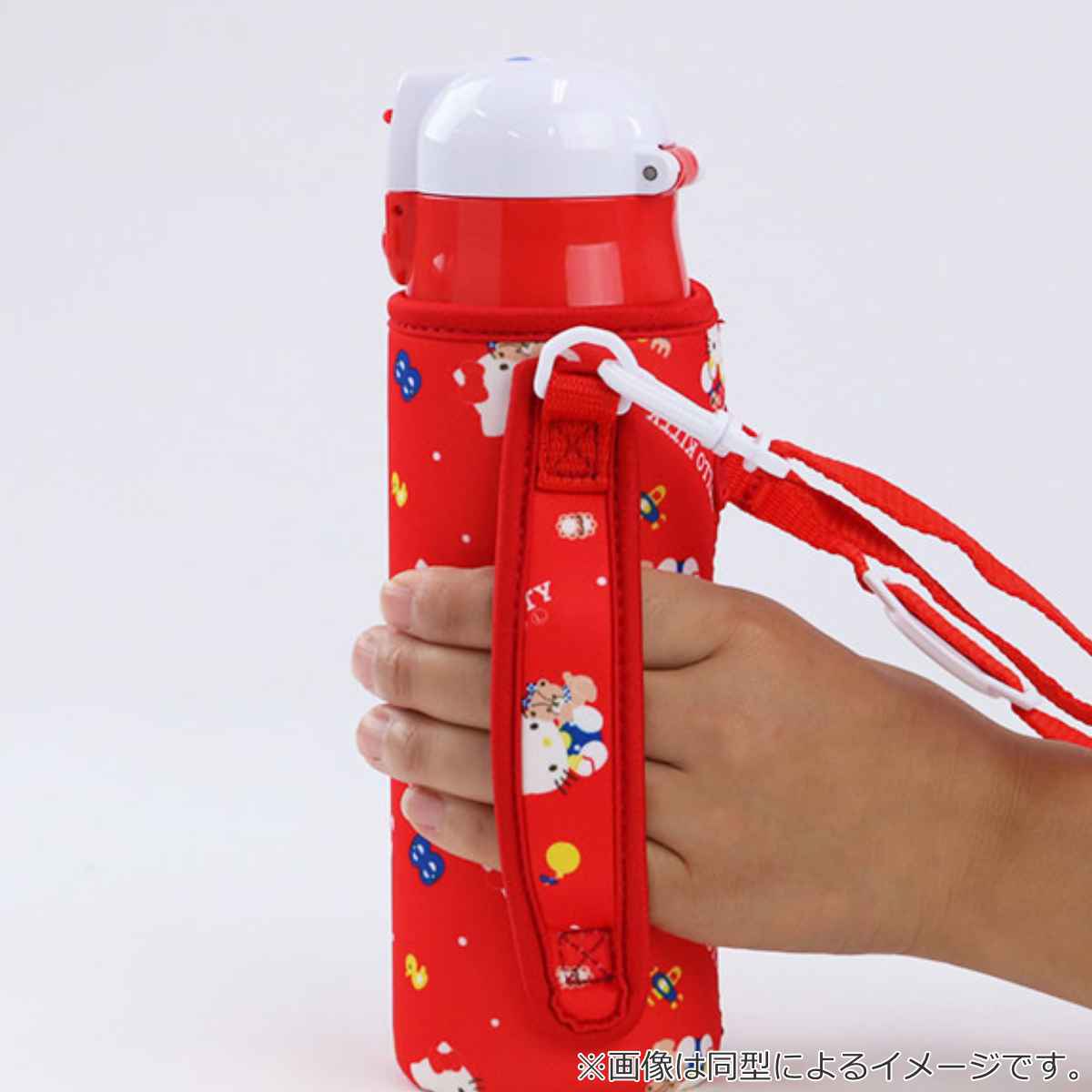 スケーター 水筒 キッズ 470ml プラレール 直飲み ワンタッチ カバー