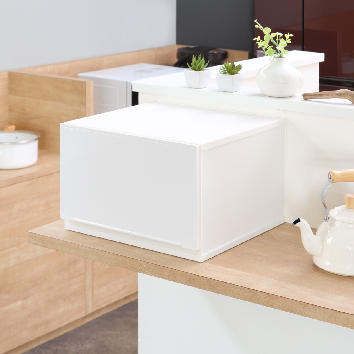 SANKA 収納ケース 幅37.6×奥行35.8×高さ25cm コレクトケース Lワイド 1