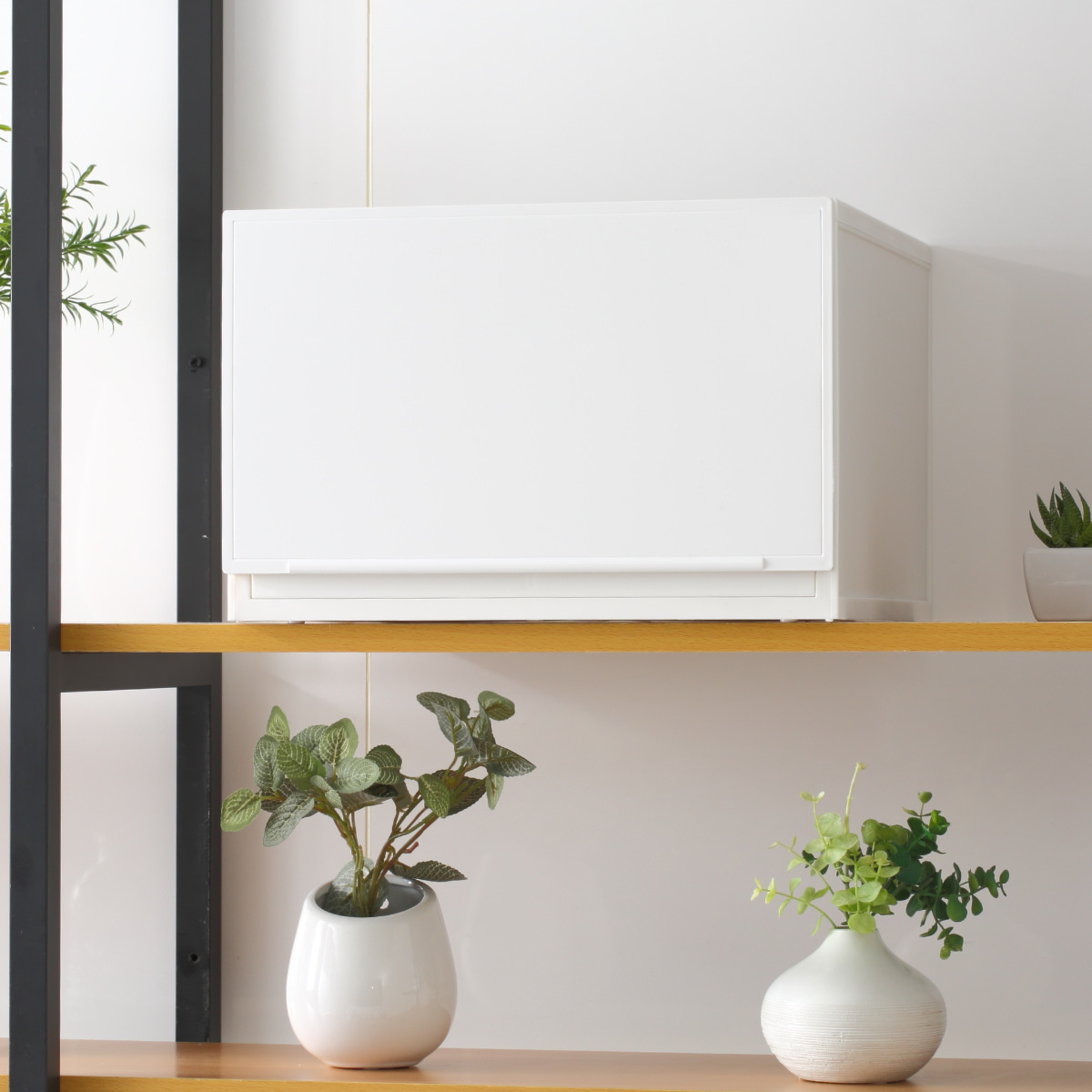 SANKA 収納ケース 幅37.6×奥行35.8×高さ25cm 同色3個セット コレクト