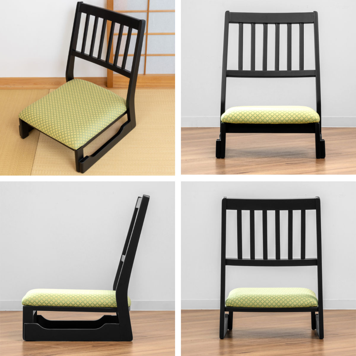 東谷 座椅子 座面高22cm ロータイプ スタッキング お座敷チェア