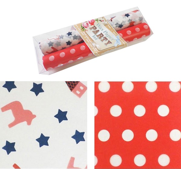 ワックスペーパーセット 21×25cm 50枚 日本製 （ ペーパー