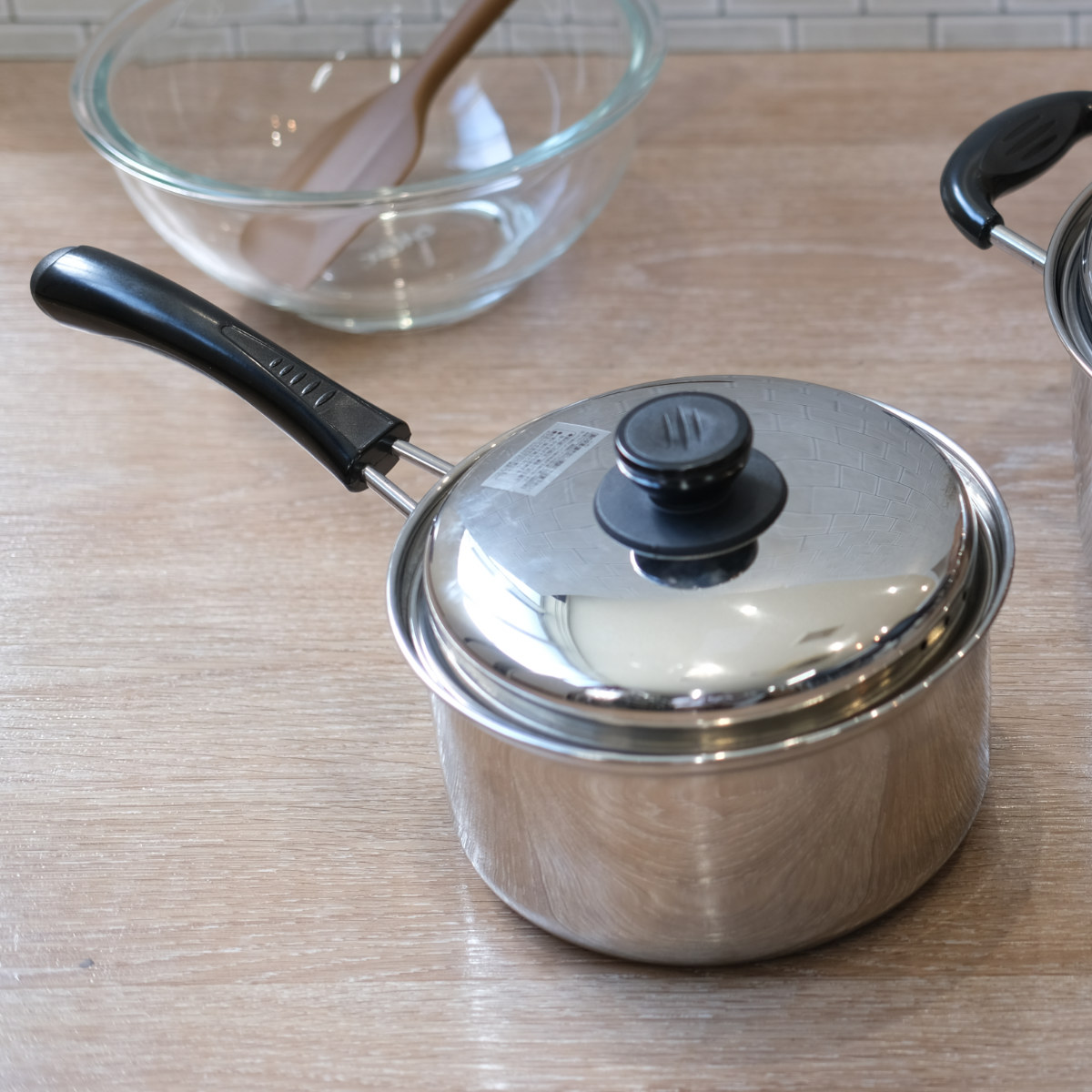 パール金属 片手鍋 ノヴェル ステンレス 18cm IH対応 （ ガス火 IH ih