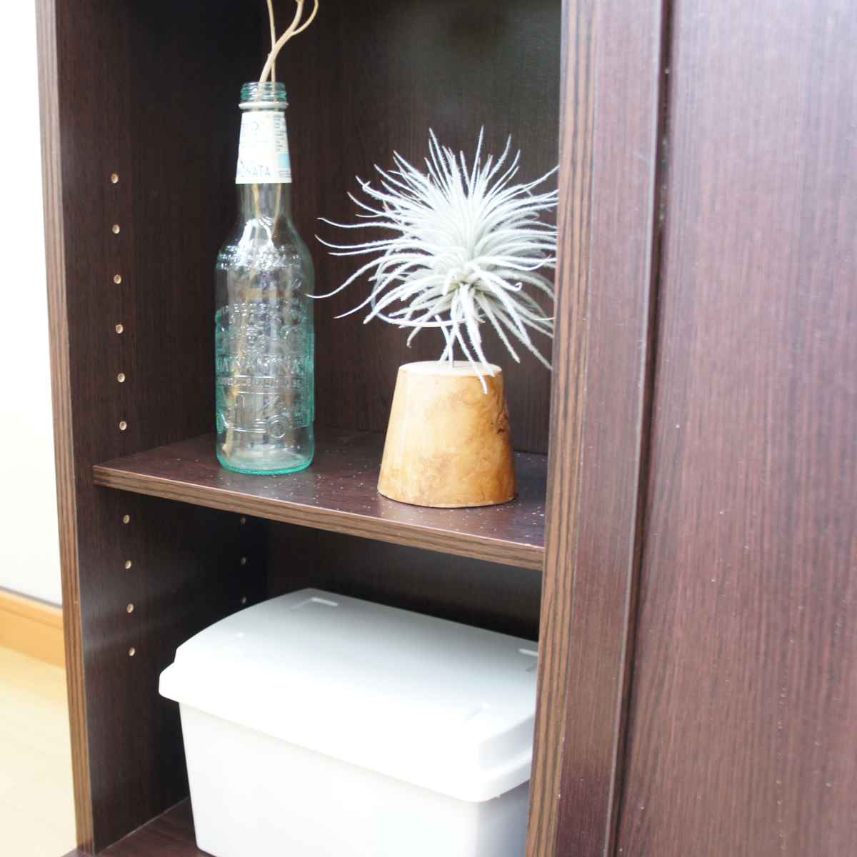 ボックスミラー ミラー付き収納棚 （ ミラー 鏡 収納棚