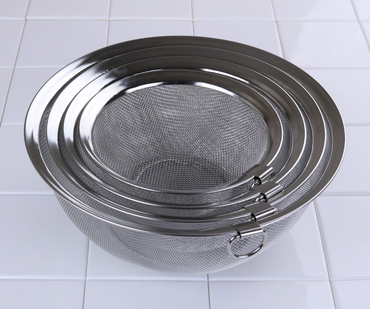 ヨシカワ 丸型ザル 18cm クックパル・スマート ステンレス製 日本製