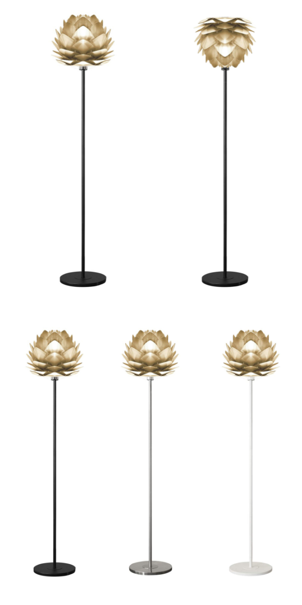 フロアライト UMAGE Silvia mini Brushed Brass （ 照明 ライト LED
