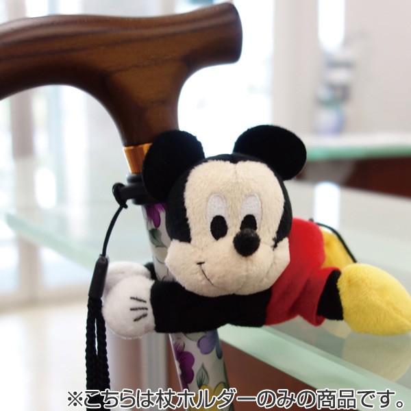 Disney 杖ホルダー おでかけマスコット ミッキーマウス