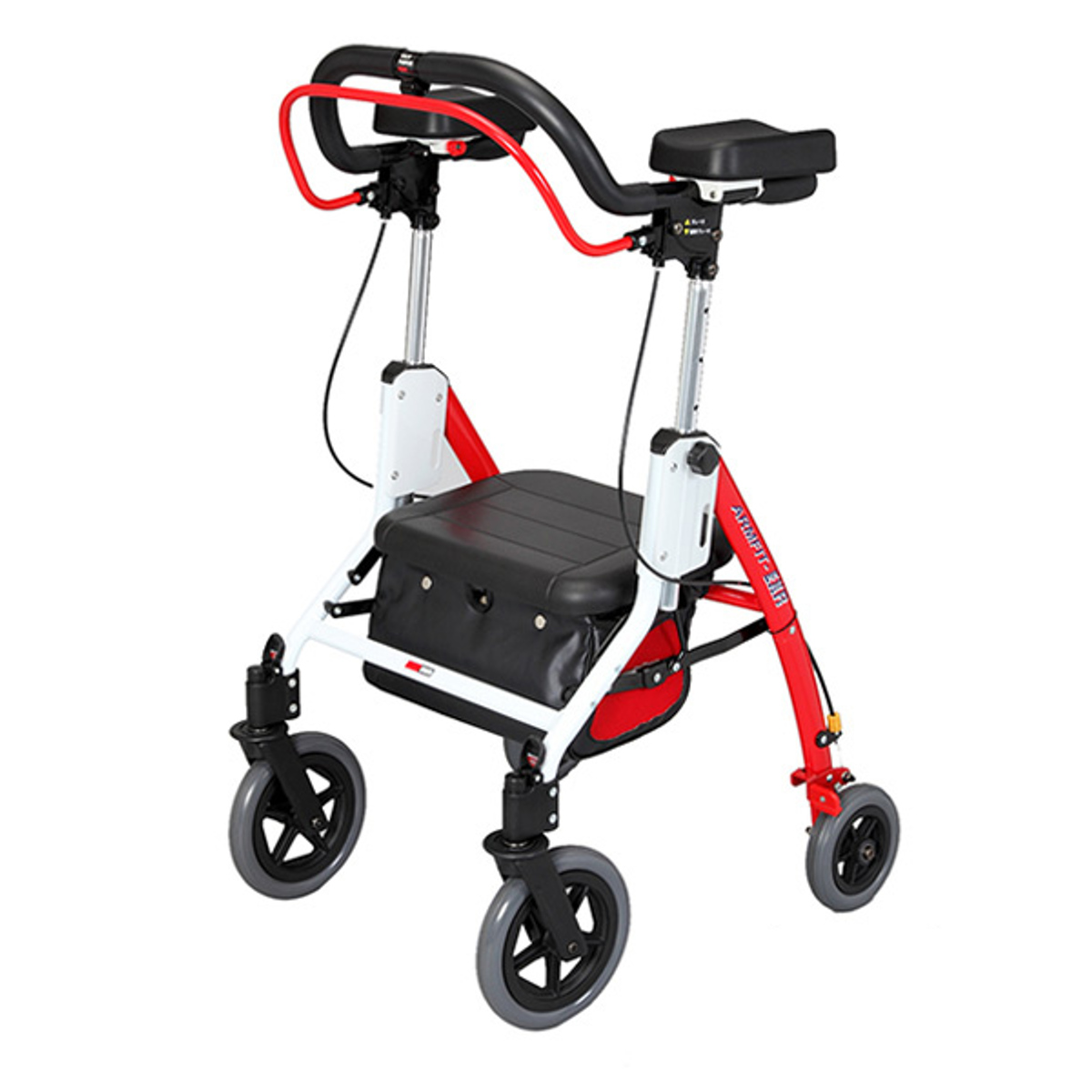 Uber（ユーバ） 歩行車 介護 アームフィット EXR 肘置き付き カゴ受け