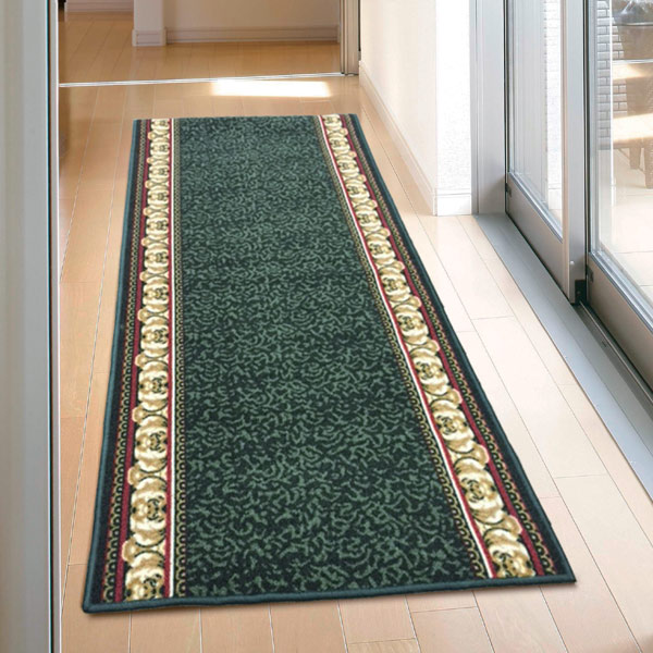 廊下 カーペット 廊下敷き アイラス 80×540cm ベージュ （ 廊下用
