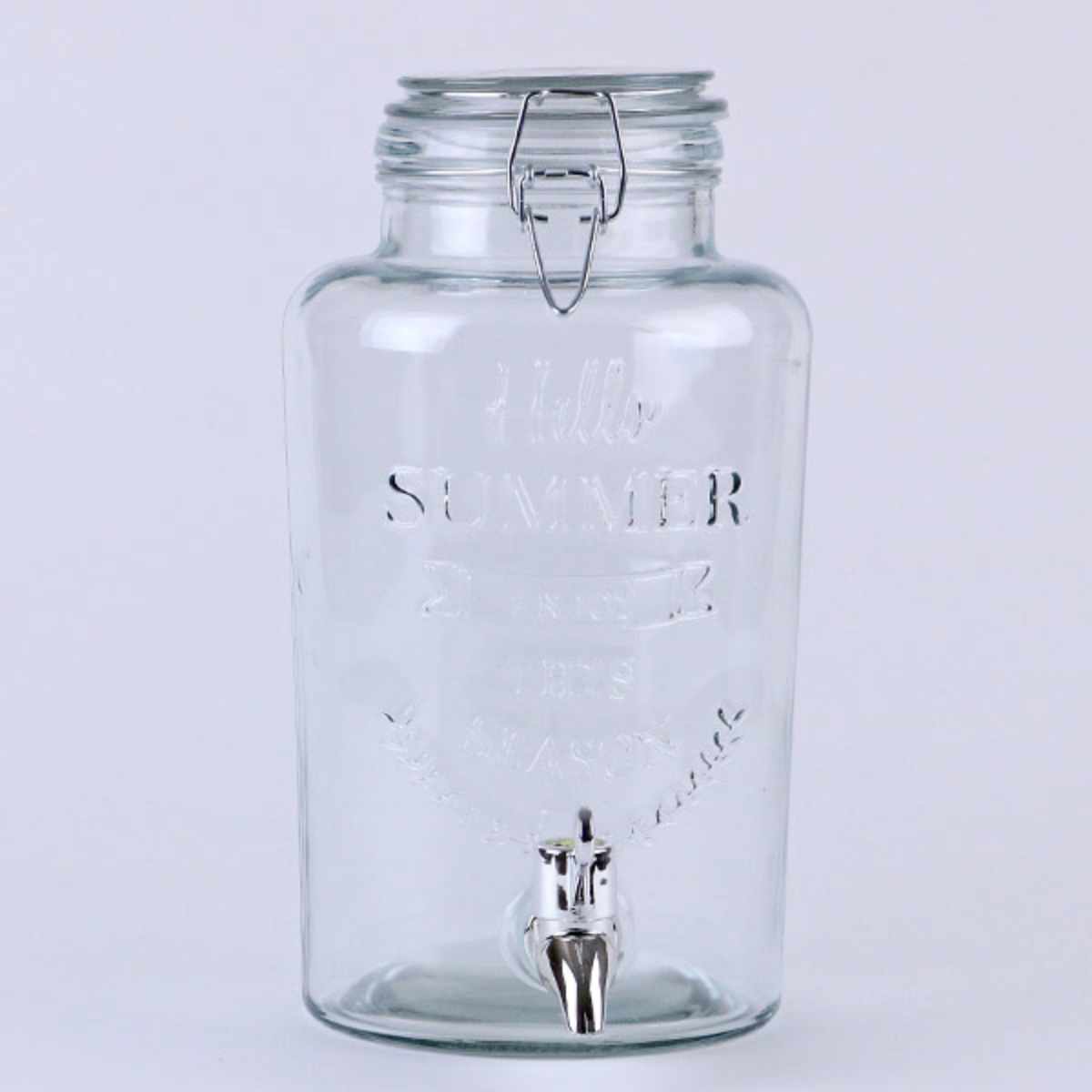 ドリンクサーバー3L スタンド付 ガラス 蛇口付き 2個セット （ 梅酒