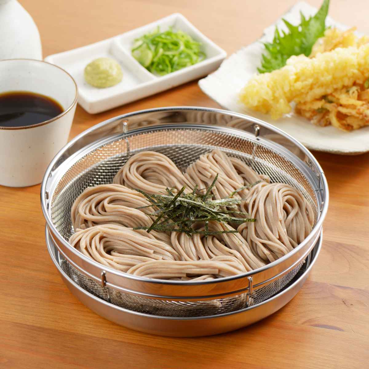 ヨシカワ ザル＆トレー2点セット 19cm 食道楽 盆ザル＆トレーセット