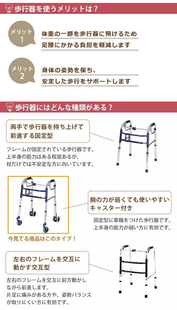 トップ 介護 歩行 歩行器 調節 運動 ウォーキング リハビリ スライド