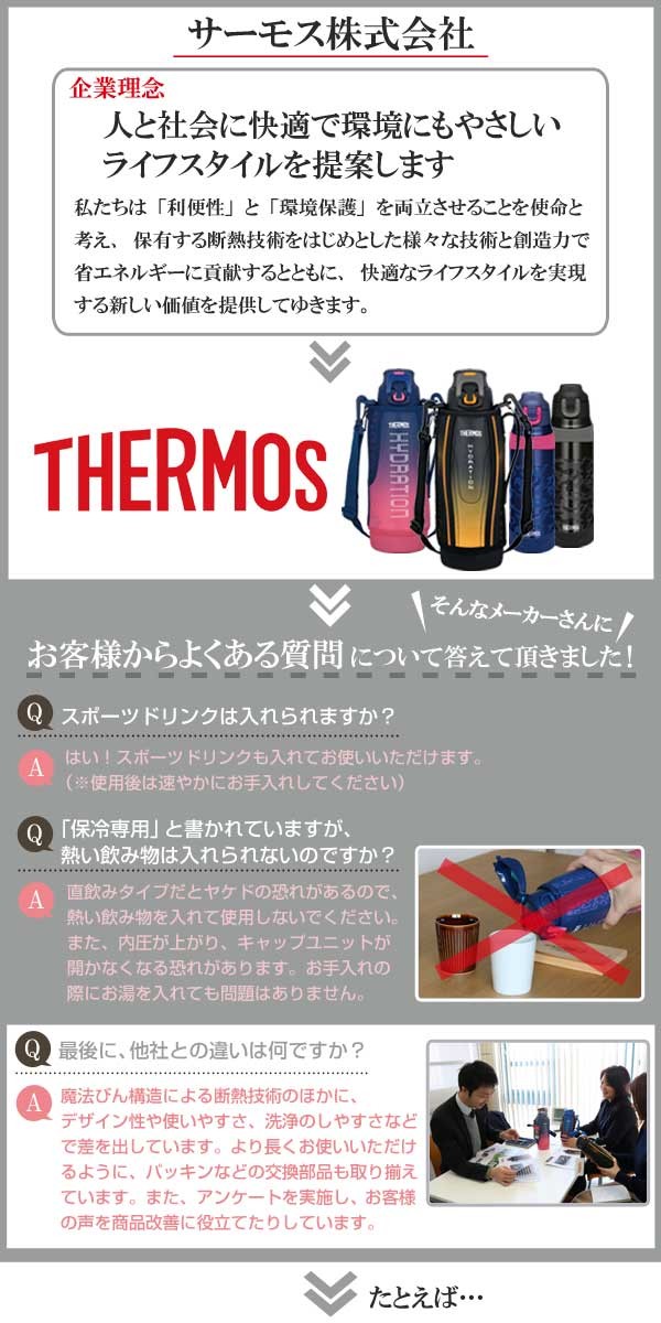 THERMOS 水筒 サーモス(thermos) 真空断熱スポーツボトル FFZ THERMOS 水筒 サーモス(thermos) 真空断熱スポーツボトル FFZ
