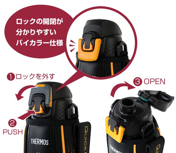 水筒 サーモス(thermos) 真空断熱スポーツボトル FFZ-1502F 1.5L