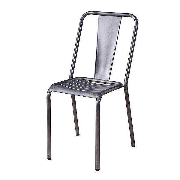 椅子 ダイニングチェア カフェチェア イス スチール ダイニングチェア スチール製 スタッキングチェア 座面高44cm （ 椅子