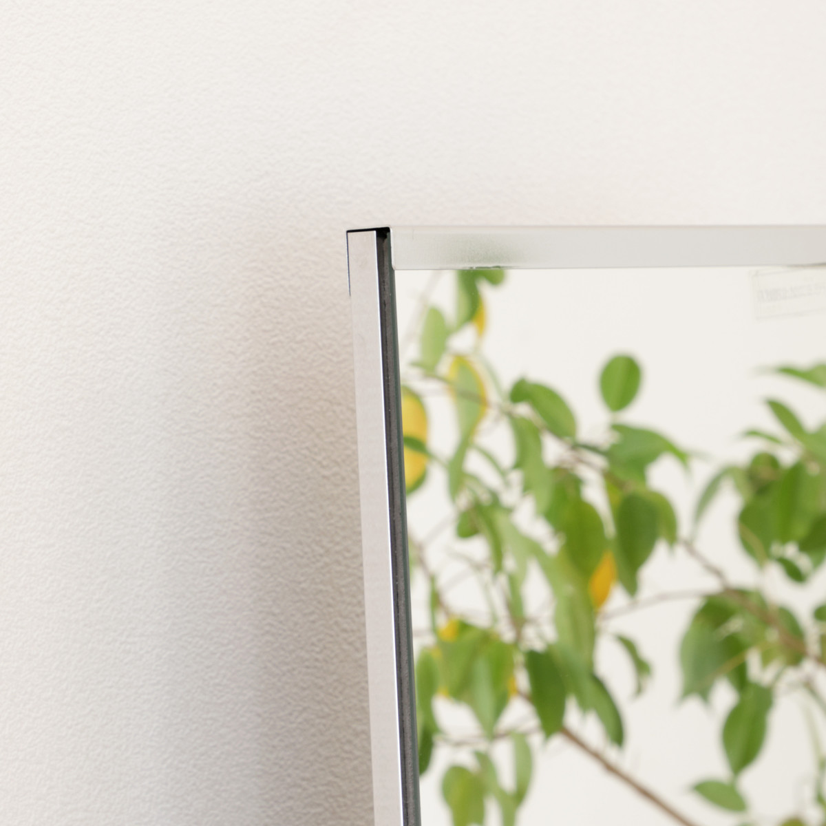 弘益 スタンドミラー 姿見 ノンフレーム 幅57cm （ ミラー 全身鏡 鏡