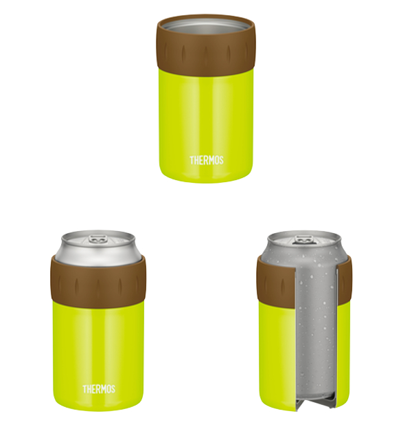 缶ホルダー サーモス thermos 保冷 350ml JCB-352 缶クーラー