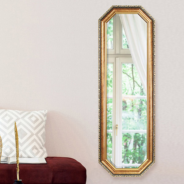 ウォールミラー 壁掛けミラー クラシック調 高さ120cm （ 壁掛け