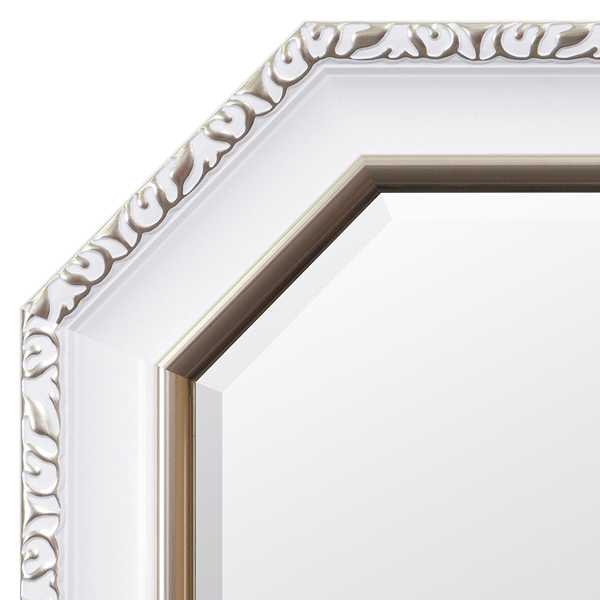 塩川光明堂 ウォールミラー 壁掛けミラー クラシック調 高さ70cm