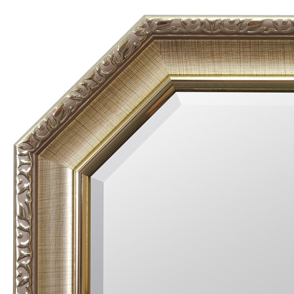 塩川光明堂 ウォールミラー 壁掛けミラー クラシック調 高さ70cm