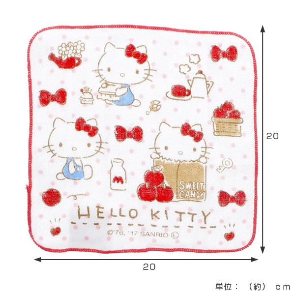 sanrio（サンリオ） □在庫限り・入荷なし□ プチタオル ガーゼ ハロー