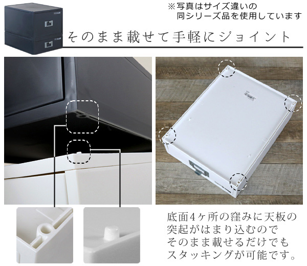 吉川国工業所 CD ファイルケース モノトーン MX-30 深型 （ 収納