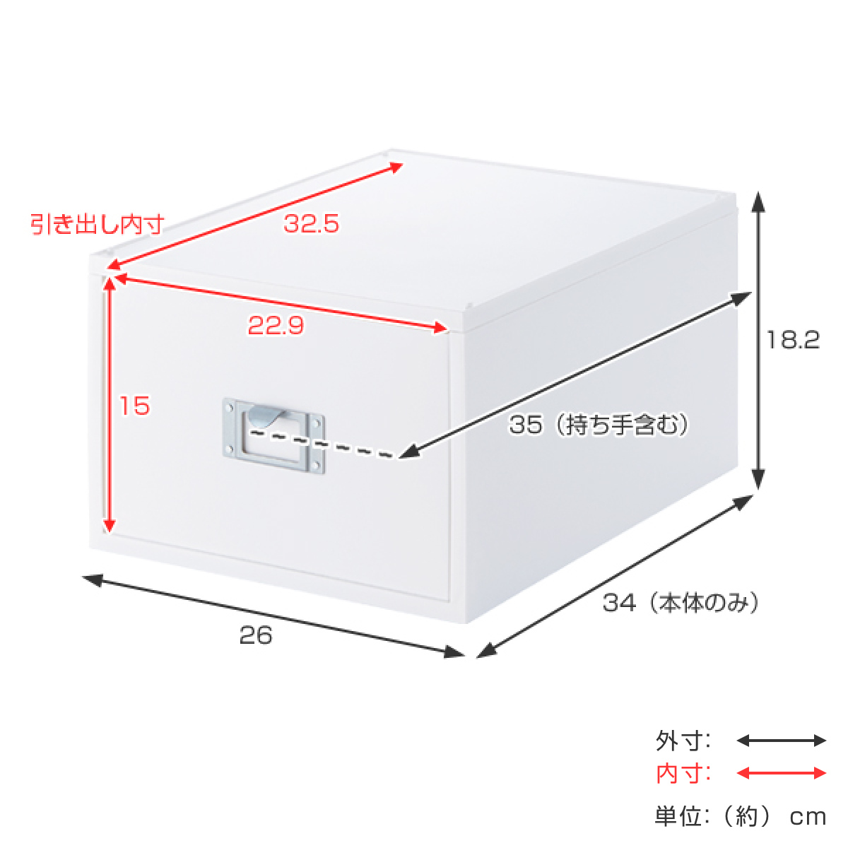 吉川国工業所 DVD ファイルケース モノトーン MX-40 深型 （ 収納