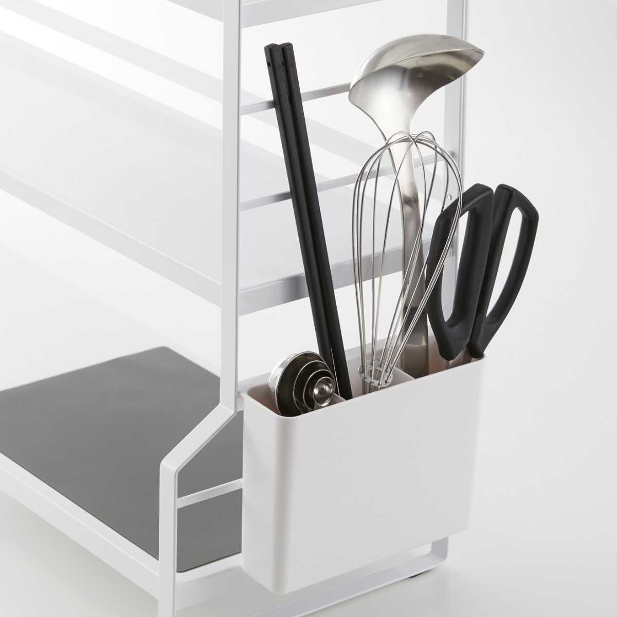 tower 山崎実業 コンロ奥ラック 3段 タワー （ 4903208035934 タワー