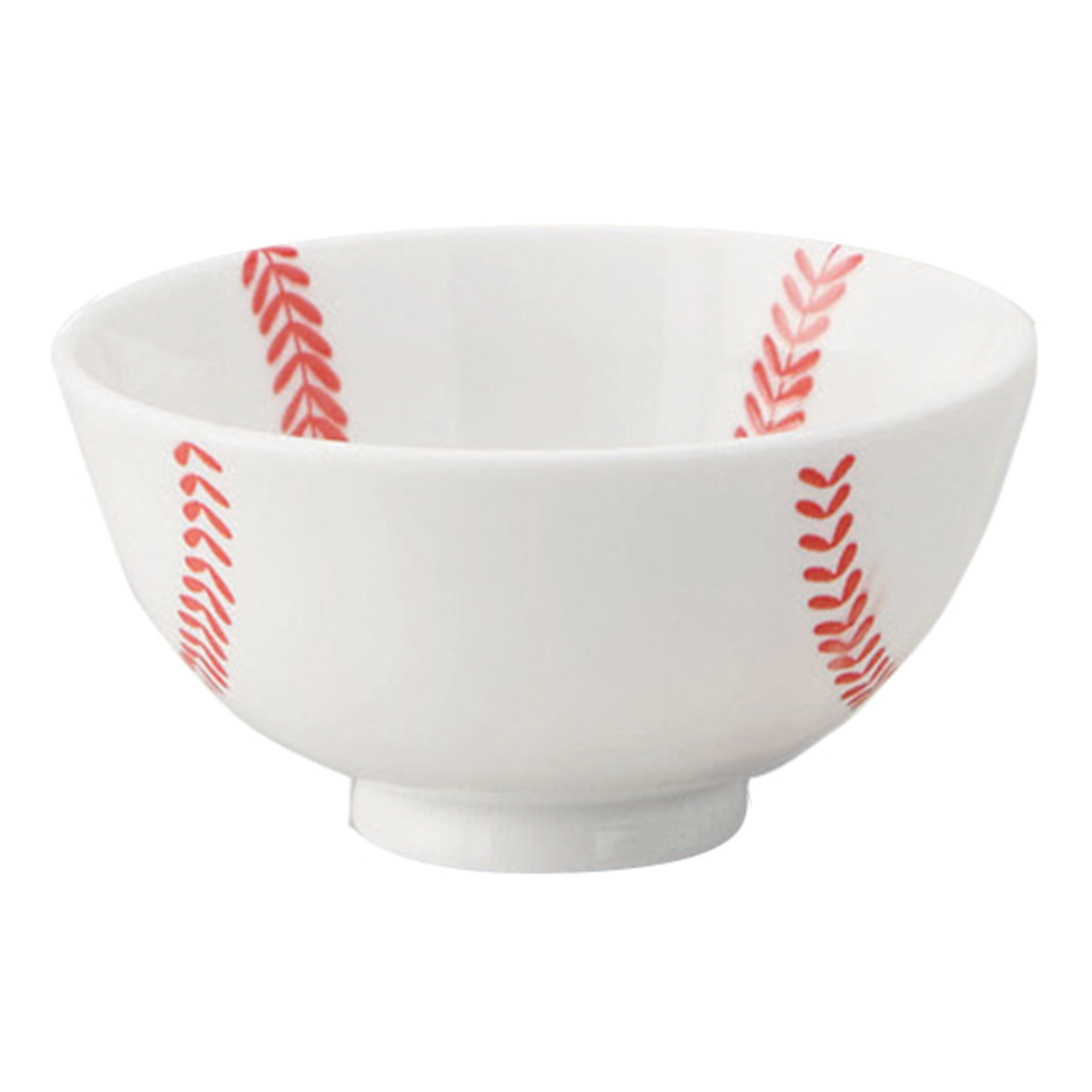 茶碗 野球ボール ベースボール 飯碗 子供用 磁器 日本製 （ 食洗機対応 