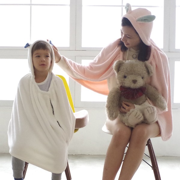 CB JAPAN（シービージャパン） フード付きタオル zooie 吸水アニマル