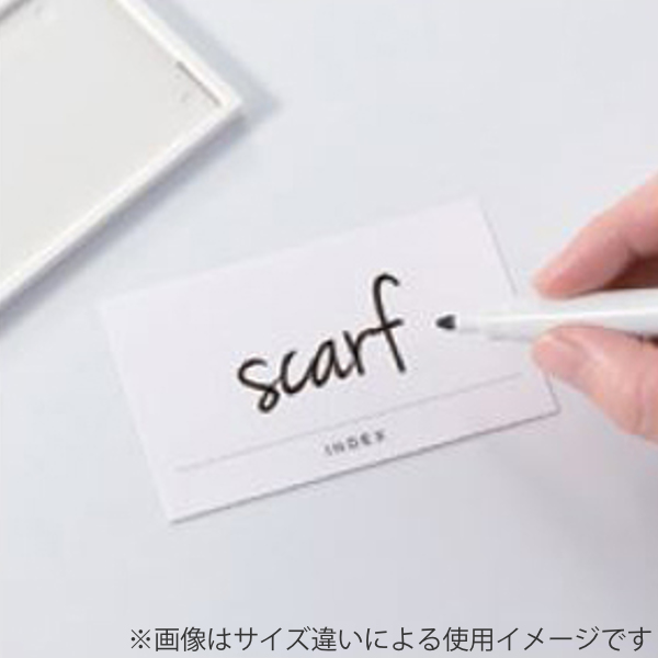 吉川国工業所 ラベルホルダー S 両面テープ付き 4個入り （ 収納 名前