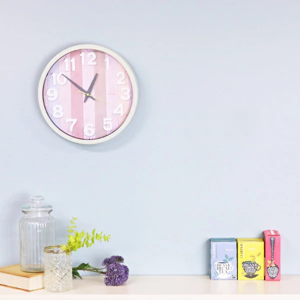 ノア精密 掛け時計 電波時計 ナタリー アナログ 北欧 おしゃれ 壁掛け