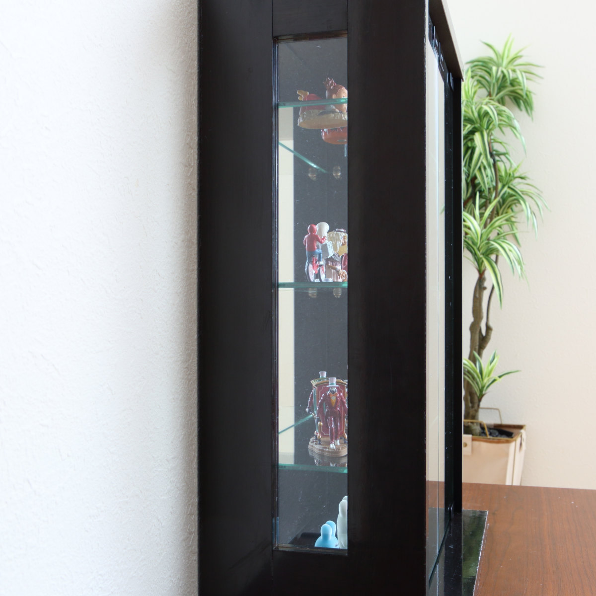 クロシオ 卓上コレクションケース 幅40cm 縦型 ガラス （ コレクション