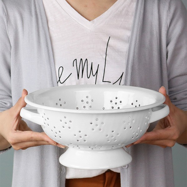 ホーロー コランダー＊ツールスタンド＊カップ＊スプーンセット