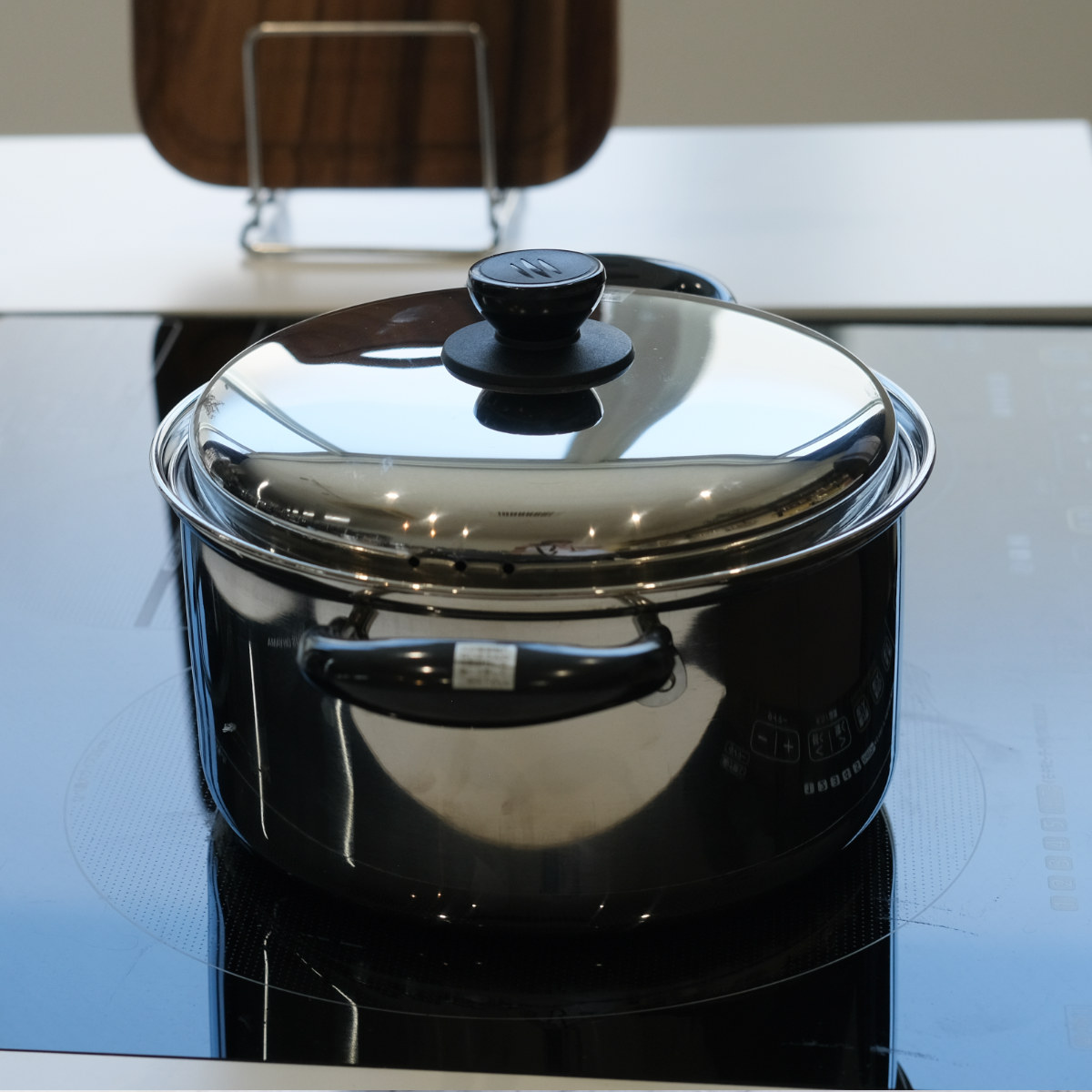 パール金属 両手鍋 ノヴェル ステンレス 22cm IH対応 （ ガス火 IH ih