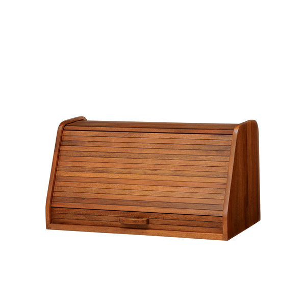 ブレッドケース 卓上収納 天然木 CALMA 幅30cm （ キッチン 収納 パン