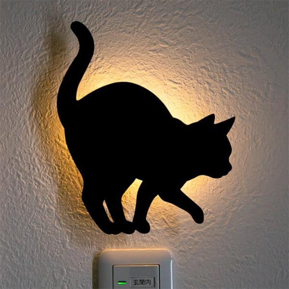 東洋ケース（TOYOCASE） LEDライト Thats Light！ CAT WALL LIGHT