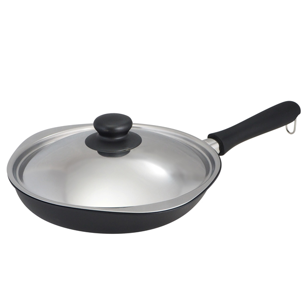 成田理俊 鉄フライパン(蓋付き) 27cm gallery yaichi | permanent