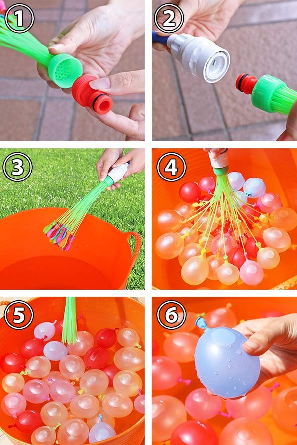 水風船 Neoカラフルウォーターバルーン 37個 3セット 一気に作れる おもちゃ 水遊び アウトドア インテリアパレットヤフー店 通販 Yahoo ショッピング