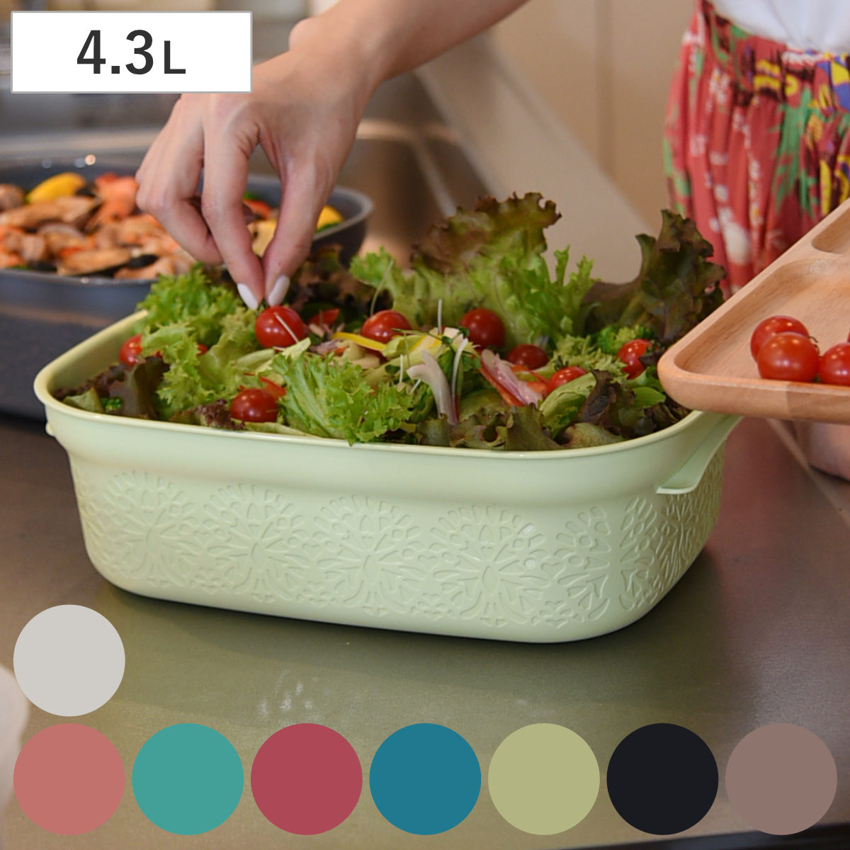 密閉保存容器 PAINAPOT パイナポット 4.3L MAHALO マハロ チェリー