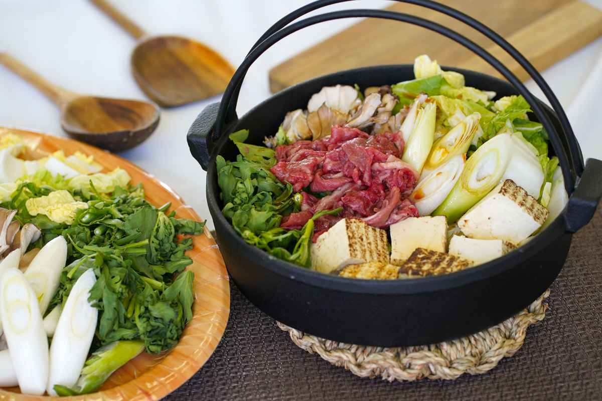 南部鉄器　釜定　すき焼き鍋Ｌサイズ KUMINABE / 釜定