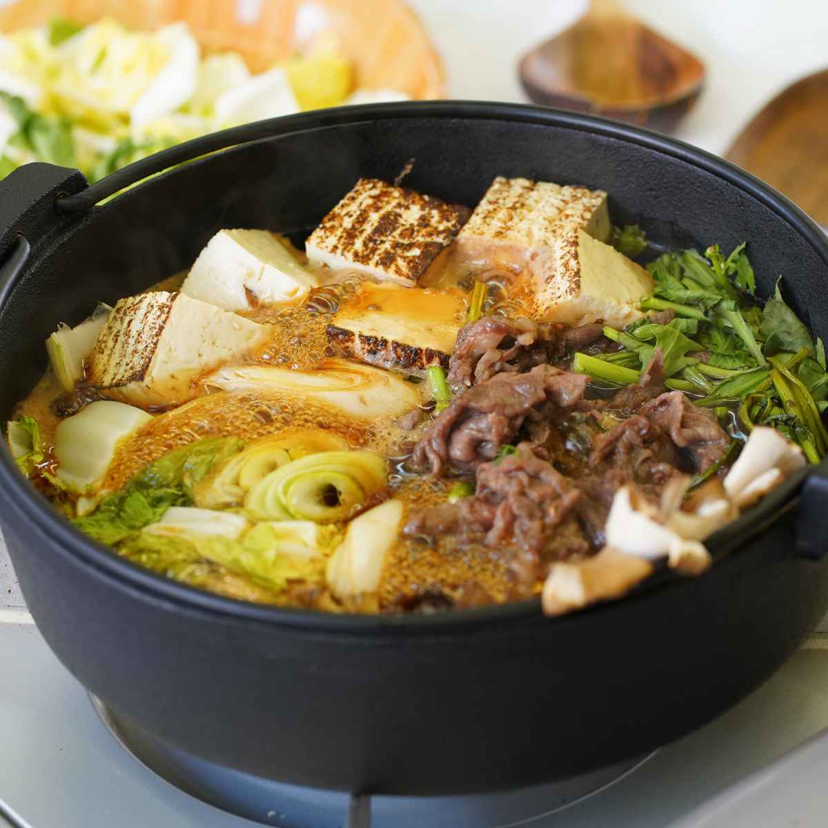 池永鉄工 すき焼き鍋 24cm IH対応 鉄製 すき鍋 絆 日本製 南部鉄器