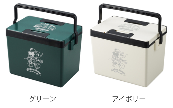 Disney（ディズニー） クーラーボックス ハードタイプ 両開き ミッキー