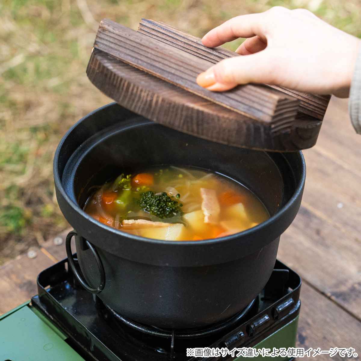 池永鉄工 炊飯鍋 3合 IH対応 鉄釜 南部鉄器 日本製 （ ガス火対応 3合