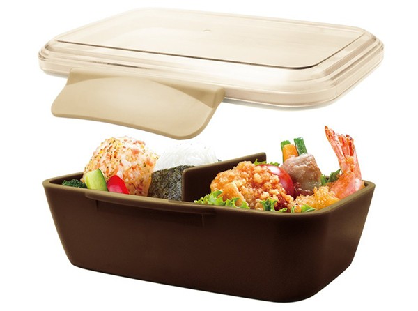 お弁当箱 スタイリッシュランチボックス 1段 530ml ベーカリー