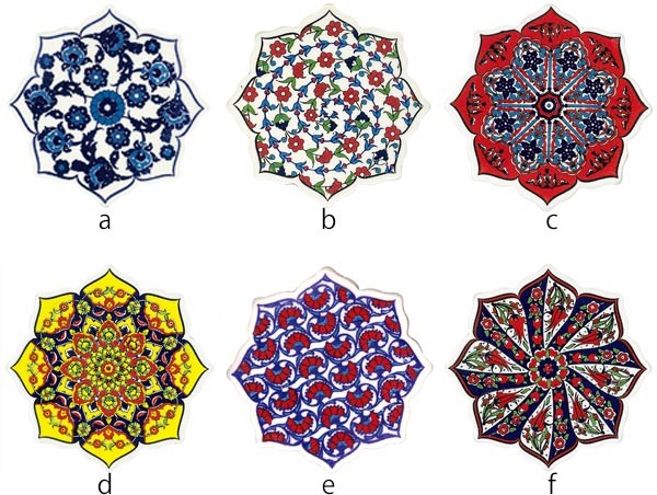 コースター IZNIK イズニック タイルコースター LOTUS （ トルコ