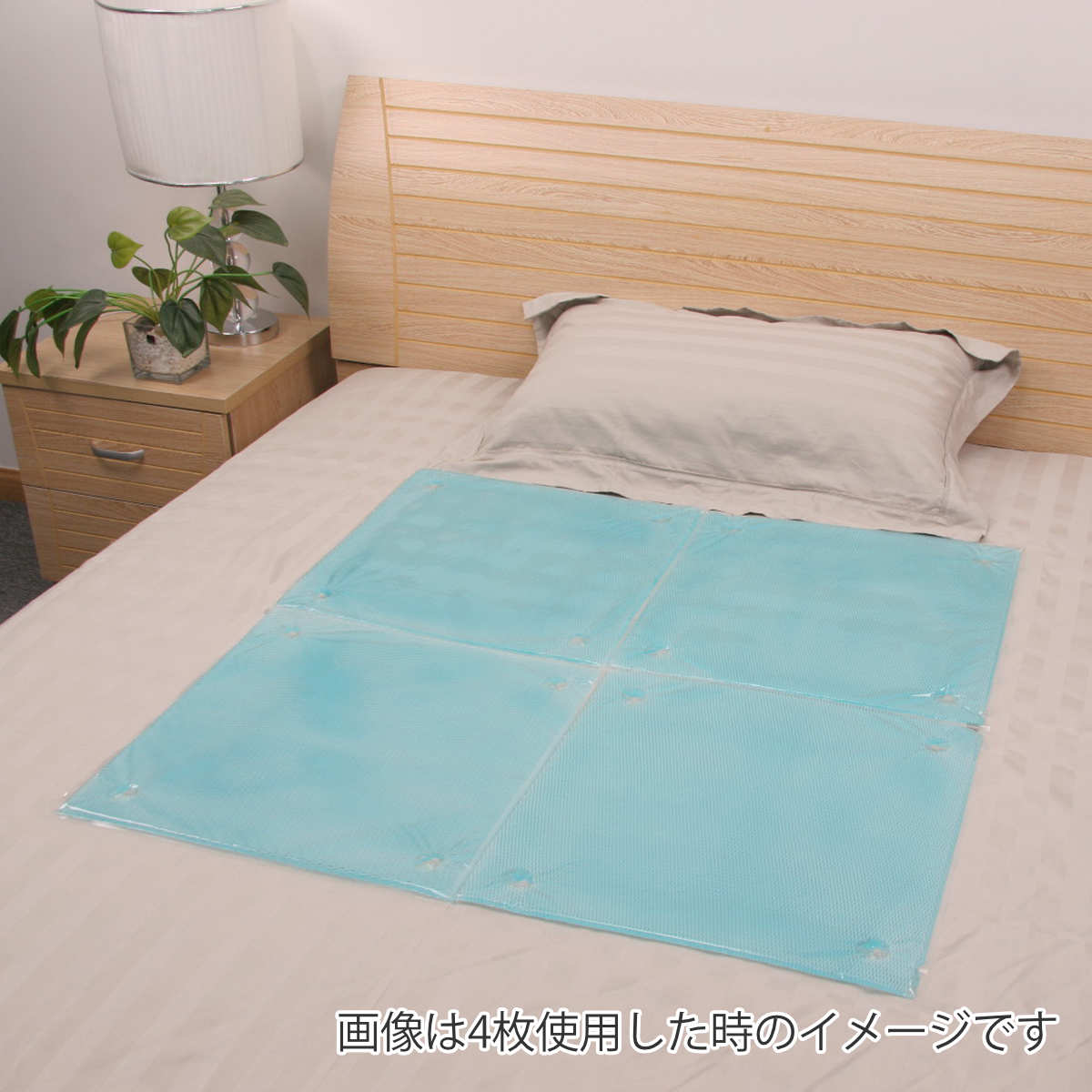 涼感ジェルマット ECO 45×45 （ クールパット ひんやり 冷却マット