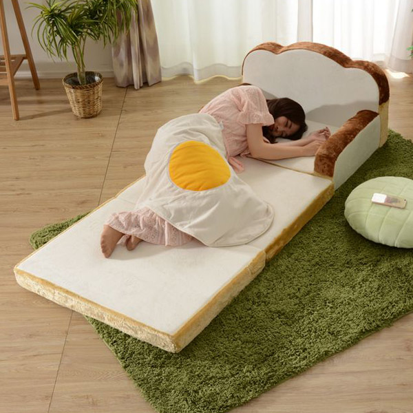 セルタン ソファーベッド 食パン型 ソファ 幅80cm （ 食パン型ソファ