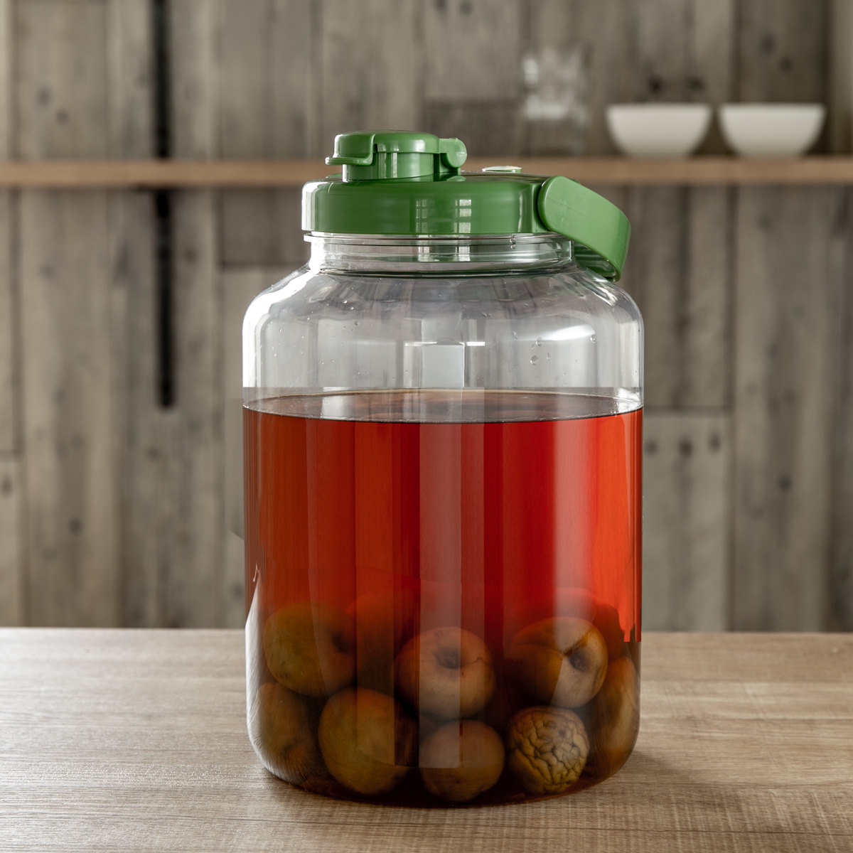 TAKEYA（タケヤ） 梅酒容器 液体密封容器 R型 4.2L プラスチック製 3個