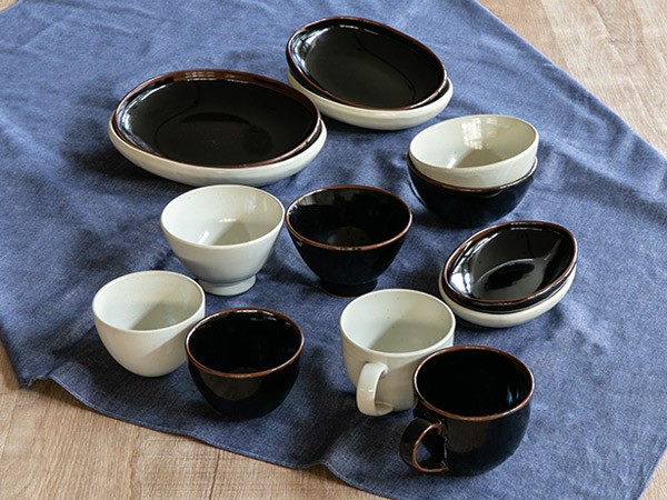 茶碗 B.N.シリーズ 陶器 飯碗 ライスボウル 食器 日本製 同色5個セット