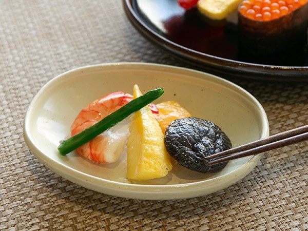 プレート 15cm B.N.シリーズ オーバル型 皿 器 陶器 食器 日本製 （ 食